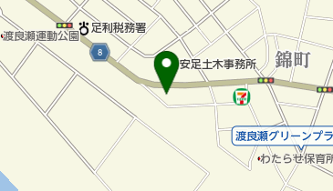 ドコモショップ足利店 トイレの地図画像