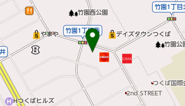 ドコモショップつくば店 トイレの地図画像