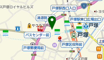 ドコモショップ戸塚店 トイレの地図画像