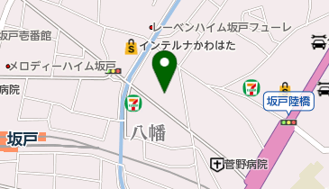ドコモショップ坂戸店 トイレの地図画像