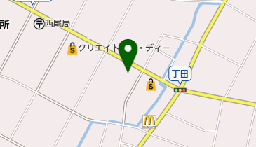 ドコモショップ西尾店 トイレの地図画像