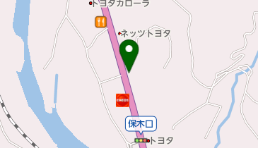 ドコモショップ下呂店 トイレの地図画像