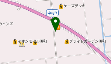 ドコモショップ明和店 トイレの地図画像