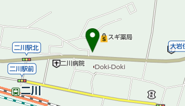 ドコモショップ豊橋二川店 トイレの地図画像