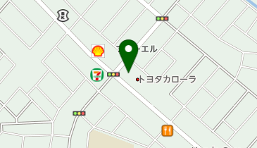 ドコモショップ豊橋店 トイレの地図画像