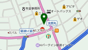 ドコモショップ砺波店 トイレの地図画像