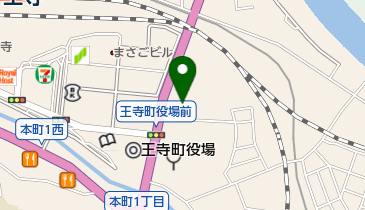 ドコモショップ王寺店 トイレの地図画像