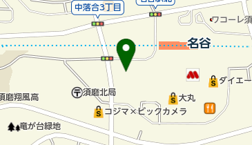 ドコモショップ名谷店 トイレの地図画像