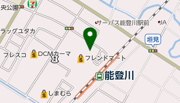 ドコモショップ能登川店 トイレの地図画像