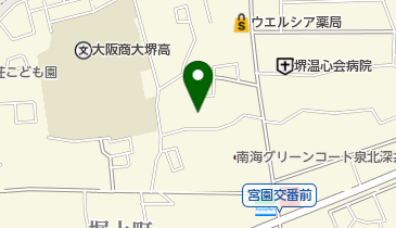 ドコモショップ深井店 トイレの地図画像