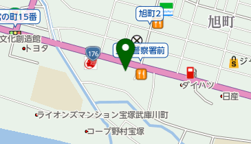 ドコモショップ宝塚店 トイレの地図画像