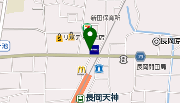 ドコモショップ長岡京店 トイレの地図画像