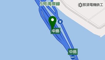 中島PA トイレの地図画像