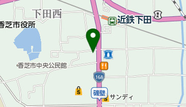 ドコモショップ香芝店 トイレの地図画像