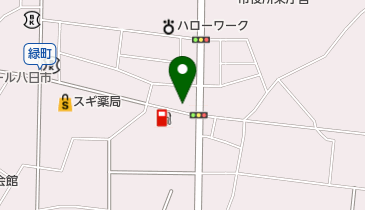 ドコモショップ八日市店 トイレの地図画像