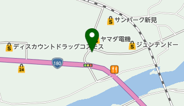 ドコモショップ新見店 トイレの地図画像