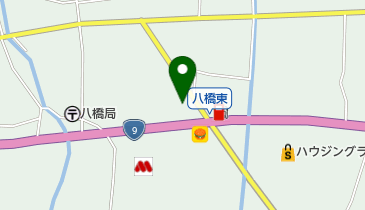 ドコモショップ東伯店 トイレの地図画像
