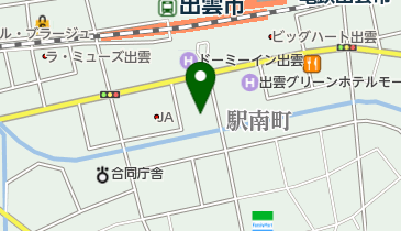 ドコモショップ出雲市駅南店 トイレの地図画像