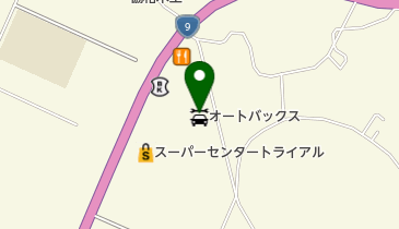 ドコモショップパワーシティ浜田店 トイレの地図画像