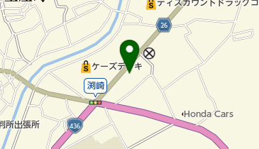 ドコモショップ小豆島店 トイレの地図画像