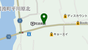 ドコモショップ阿波市店 トイレの地図画像