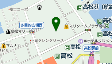 ドコモショップサンポート店 トイレの地図画像