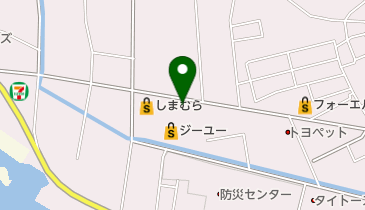 ドコモショップ北島店 トイレの地図画像