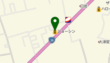 ドコモショップ鳴門大津店 トイレの地図画像