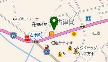 ドコモショップ四万十東店 トイレの地図画像