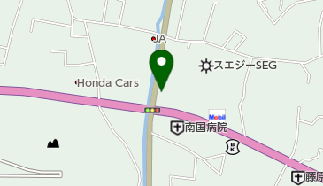 ドコモショップ南国おおそね店 トイレの地図画像