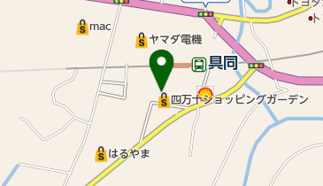 ドコモショップ四万十西店 トイレの地図画像