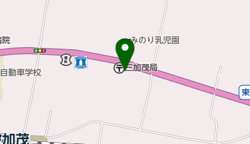 ドコモショップ三加茂店 トイレの地図画像