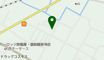 ドコモショップ観音寺店 トイレの地図画像