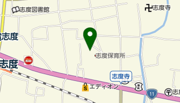 ドコモショップ志度店 トイレの地図画像
