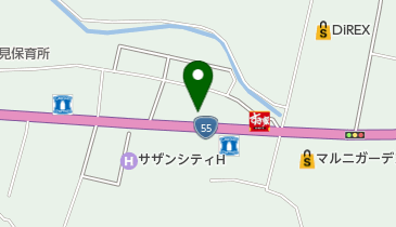 ドコモショップ南国店 トイレの地図画像