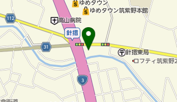 ドコモショップ朝倉街道店 トイレの地図画像