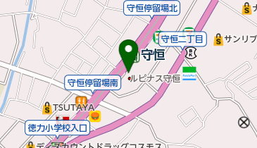 ドコモショップ徳力店 トイレの地図画像