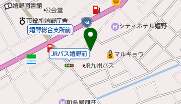 ドコモショップ嬉野店 トイレの地図画像