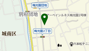ドコモショップ六本松店 トイレの地図画像