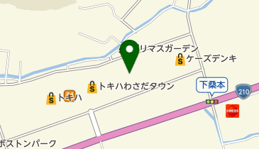 ドコモショップトキハわさだ店 トイレの地図画像