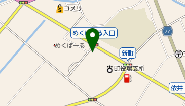 ドコモショップ筑前店 トイレの地図画像