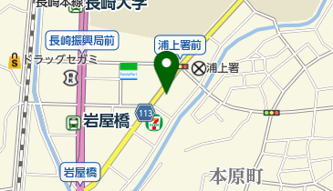 ドコモショップ長崎ラッキーボウル店 トイレの地図画像