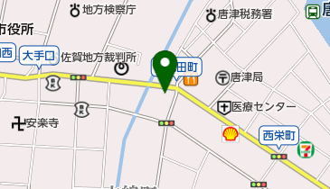 ドコモショップ唐津店 トイレの地図画像