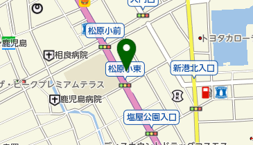 ドコモショップ松原店 トイレの地図画像