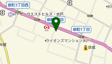 ニッセイ水戸ビル トイレの地図画像