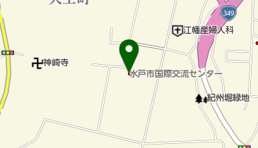 水戸市交流センター トイレの地図画像