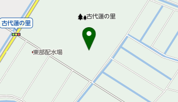 古代蓮会館 トイレの地図画像