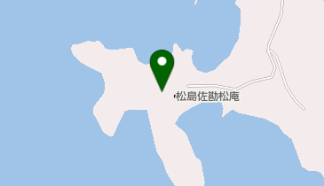 松島佐勘松庵 トイレの地図画像