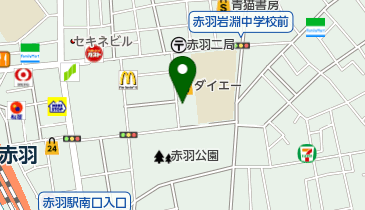 ダイエー 赤羽店 本館 2階 トイレの地図画像