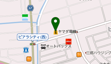 ヤマダ電機 テックランド三郷店 トイレの地図画像